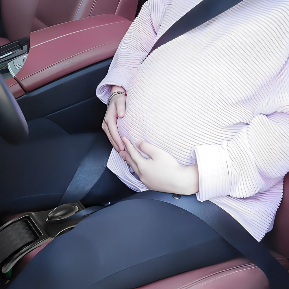 Seat belt adjuster clearance pregnancy